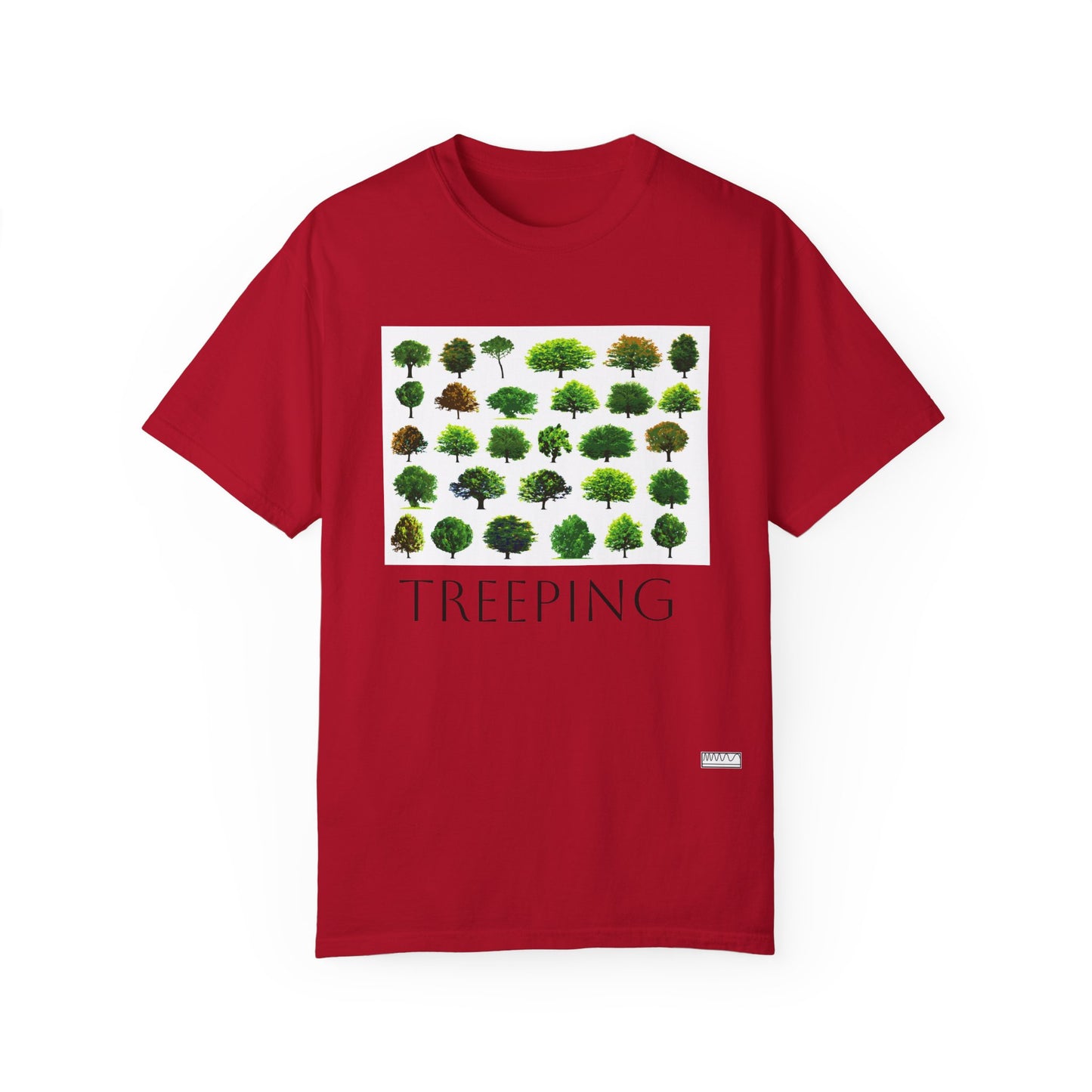 Unisex Cotton Treeping Tee, Sustainable Shirt