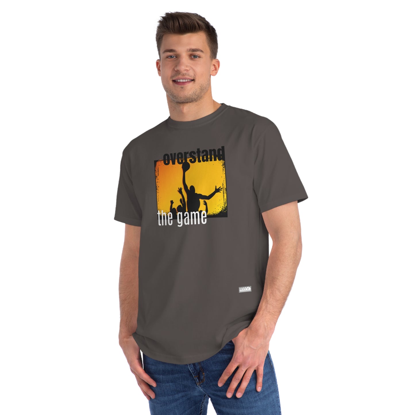 Unisex Cotton Overstand The Game Tee, Sustainable Sports Shirt