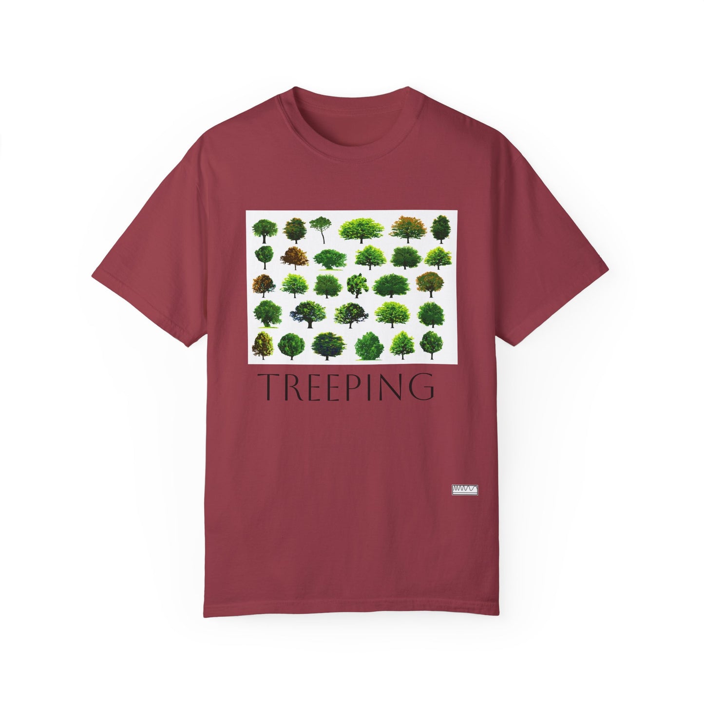 Unisex Cotton Treeping Tee, Sustainable Shirt