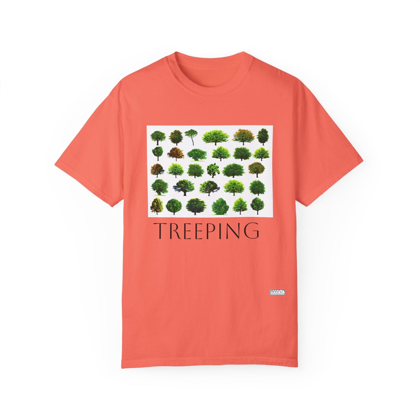Unisex Cotton Treeping Tee, Sustainable Shirt