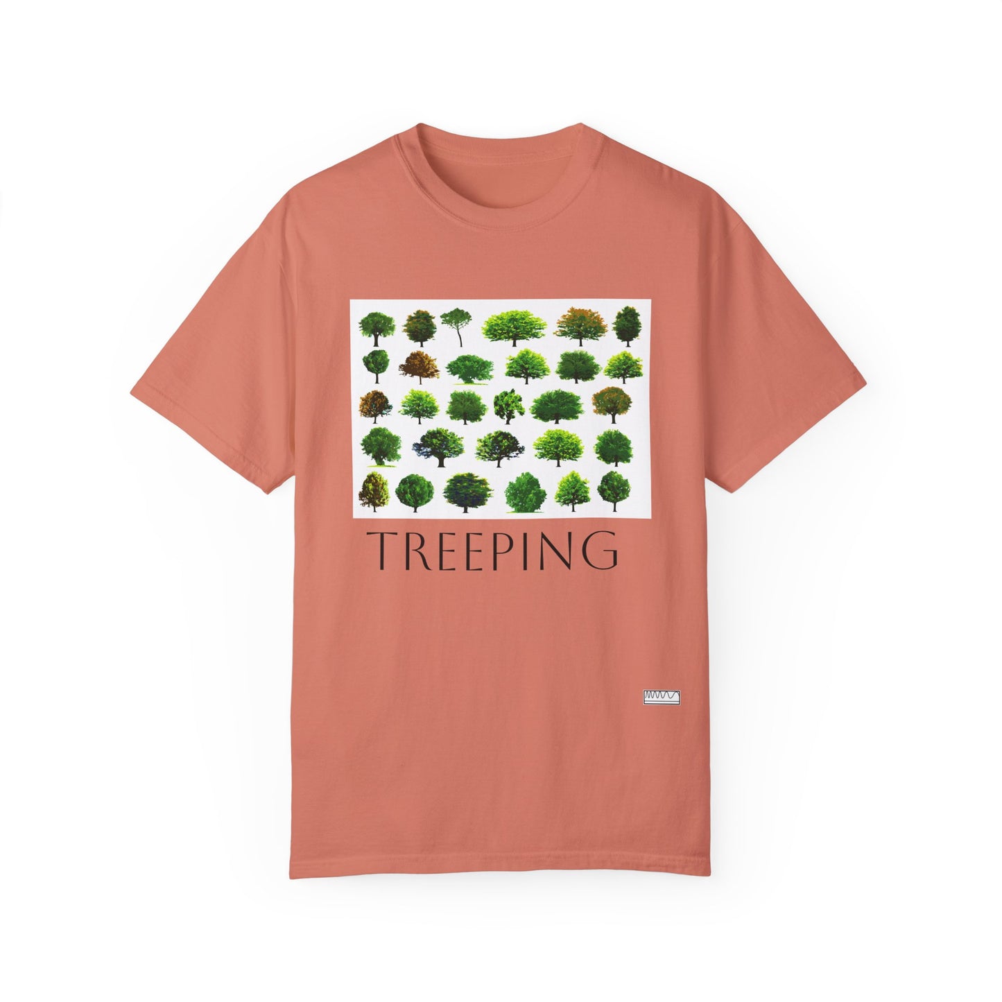 Unisex Cotton Treeping Tee, Sustainable Shirt