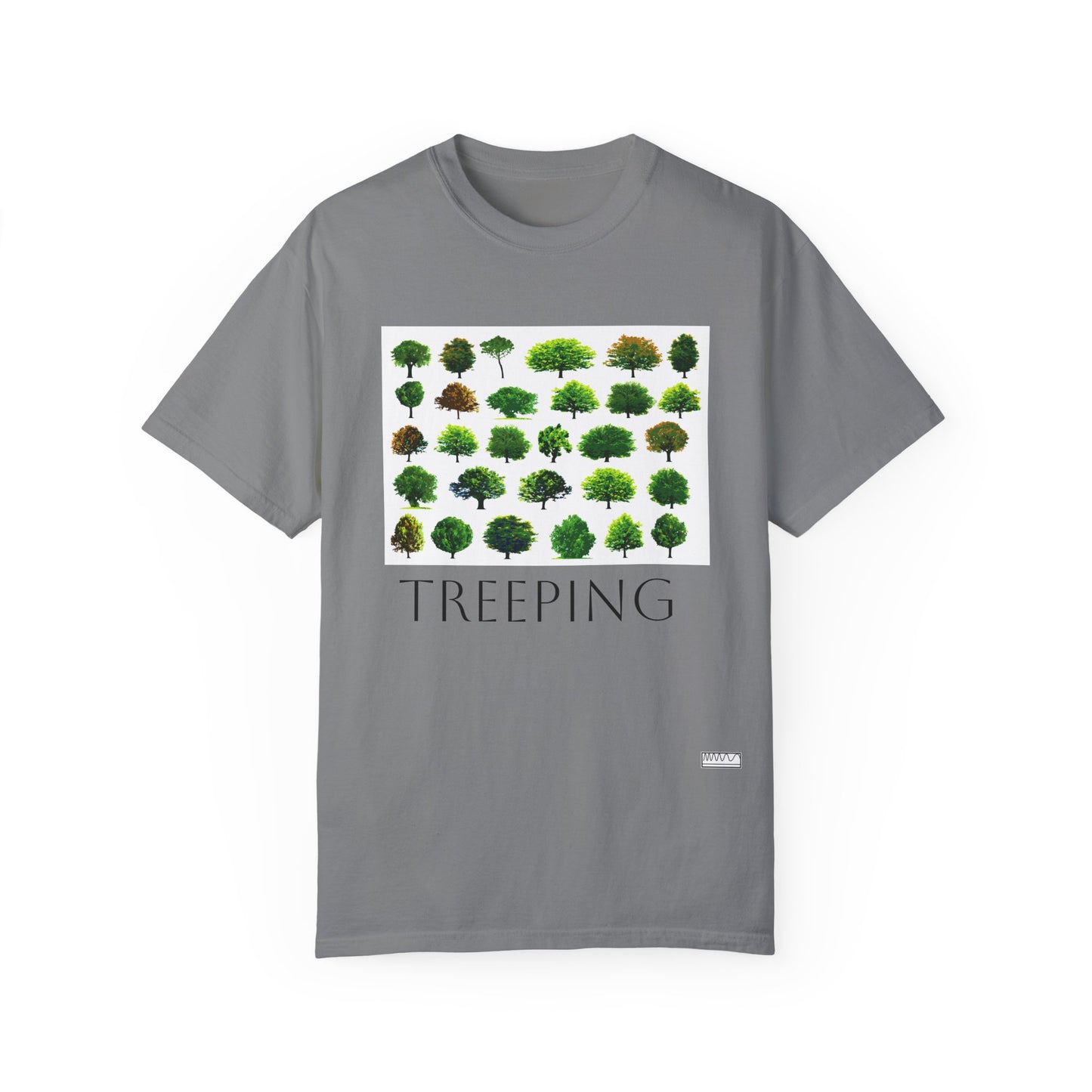 Unisex Cotton Treeping Tee, Sustainable Shirt