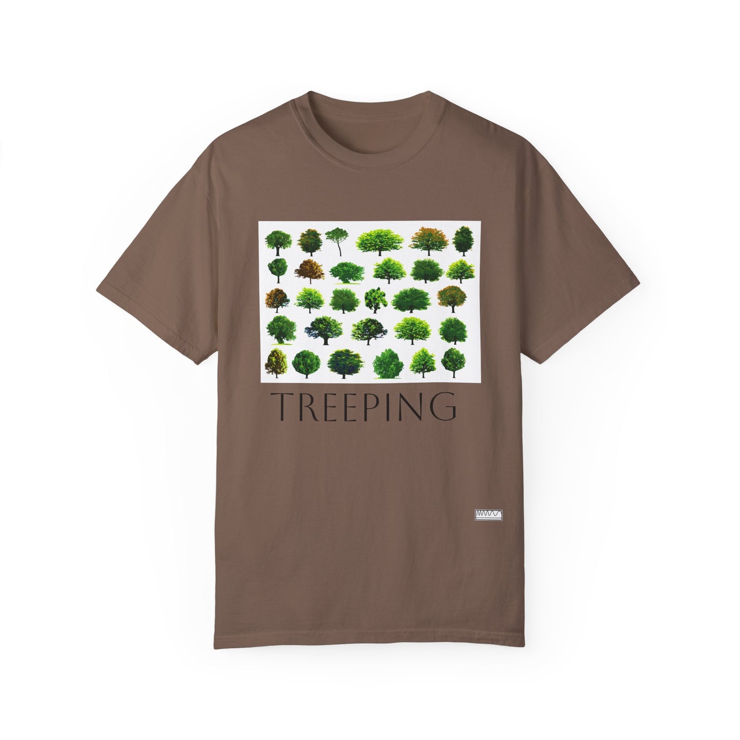 Unisex Cotton Treeping Tee, Sustainable Shirt