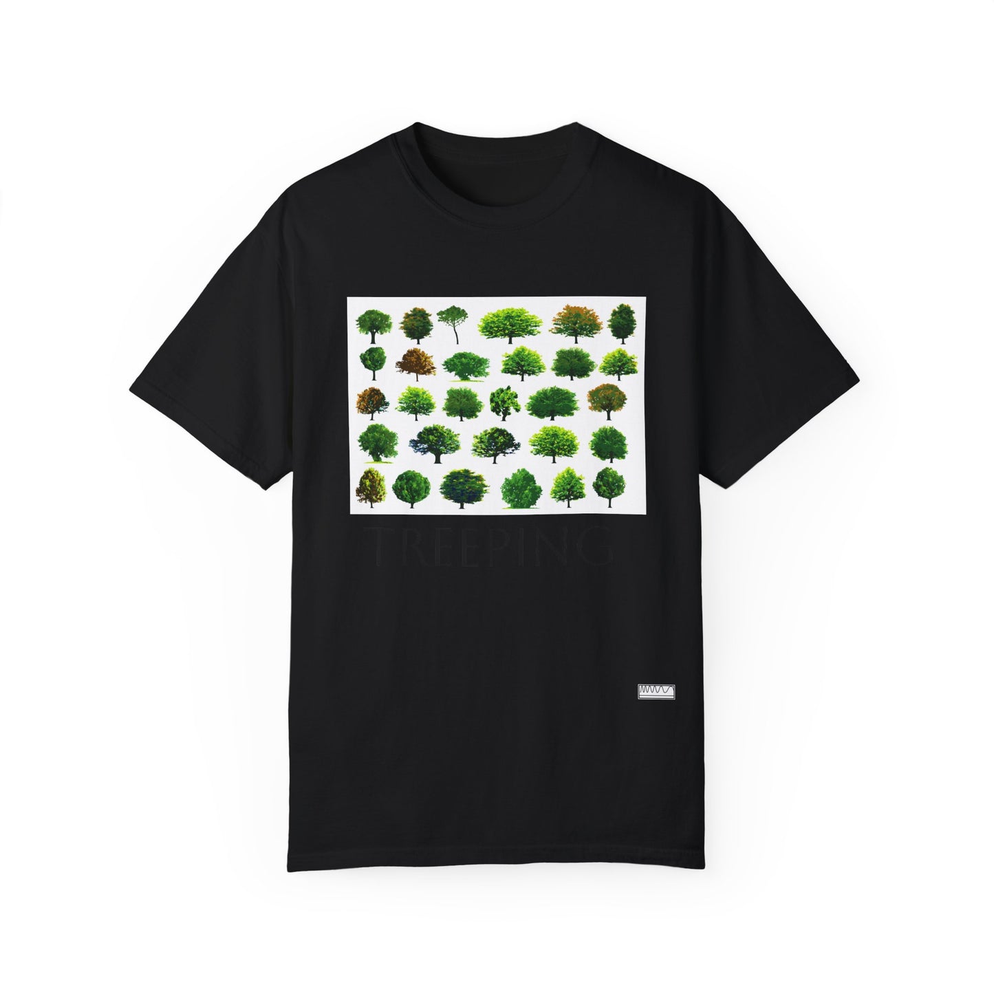 Unisex Cotton Treeping Tee, Sustainable Shirt