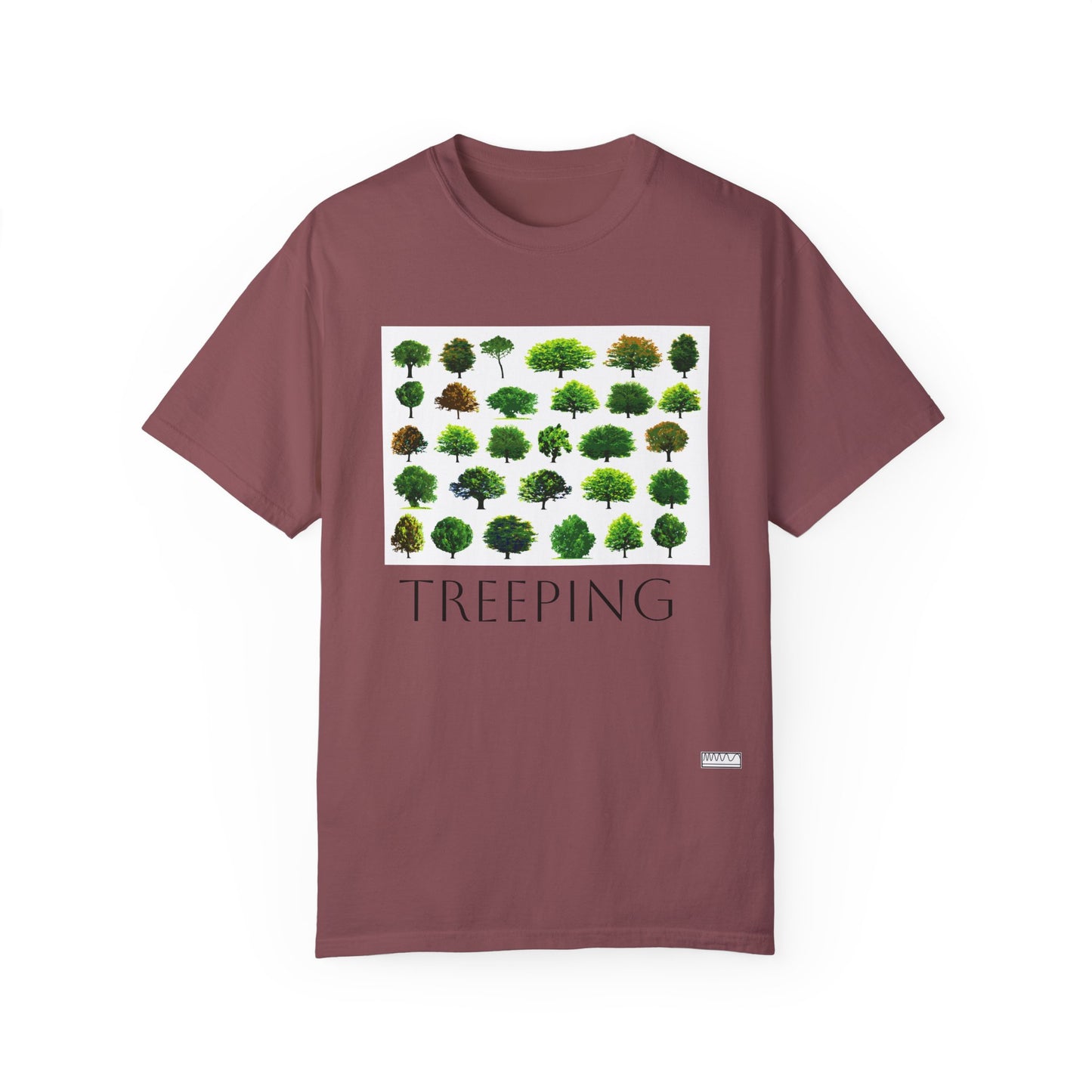 Unisex Cotton Treeping Tee, Sustainable Shirt