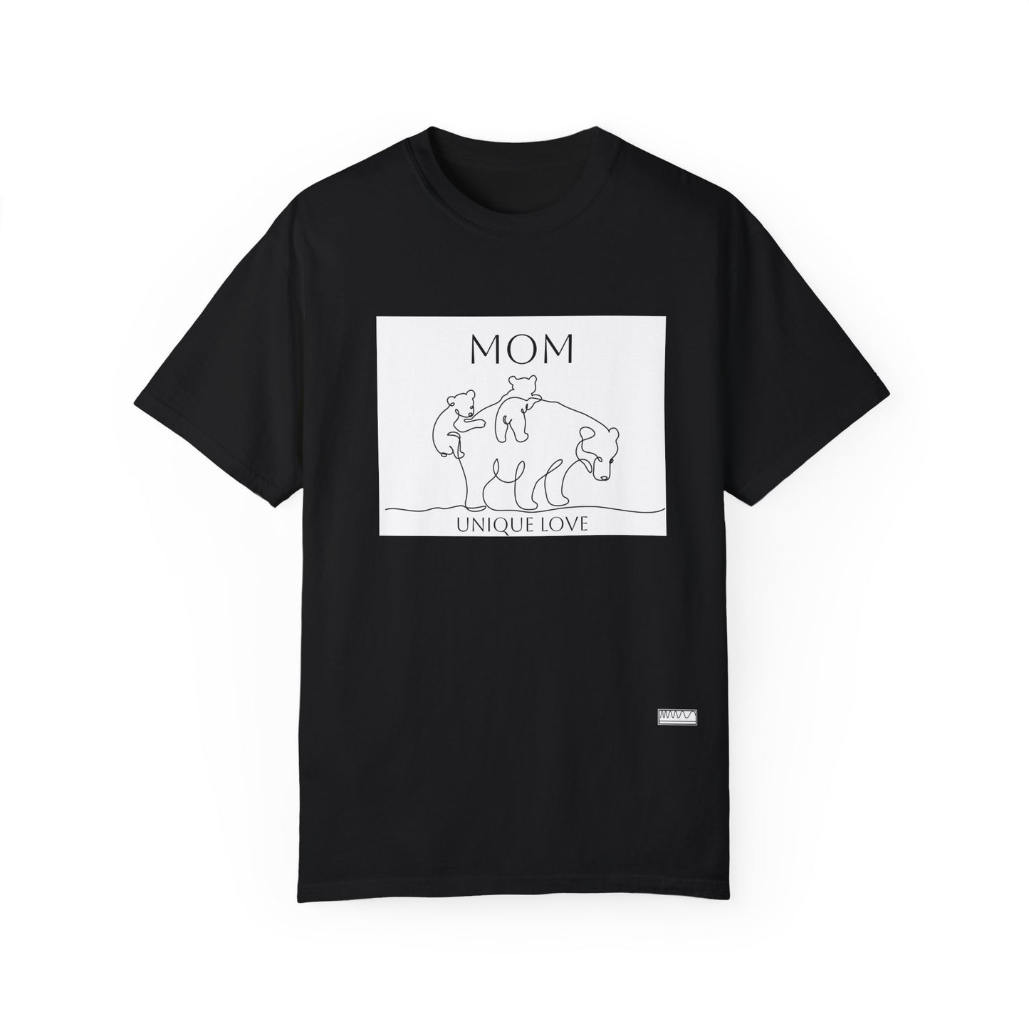 Unique Love Mom T-Shirt - Unisex Garment-Dyed Tee for Mother’s Day