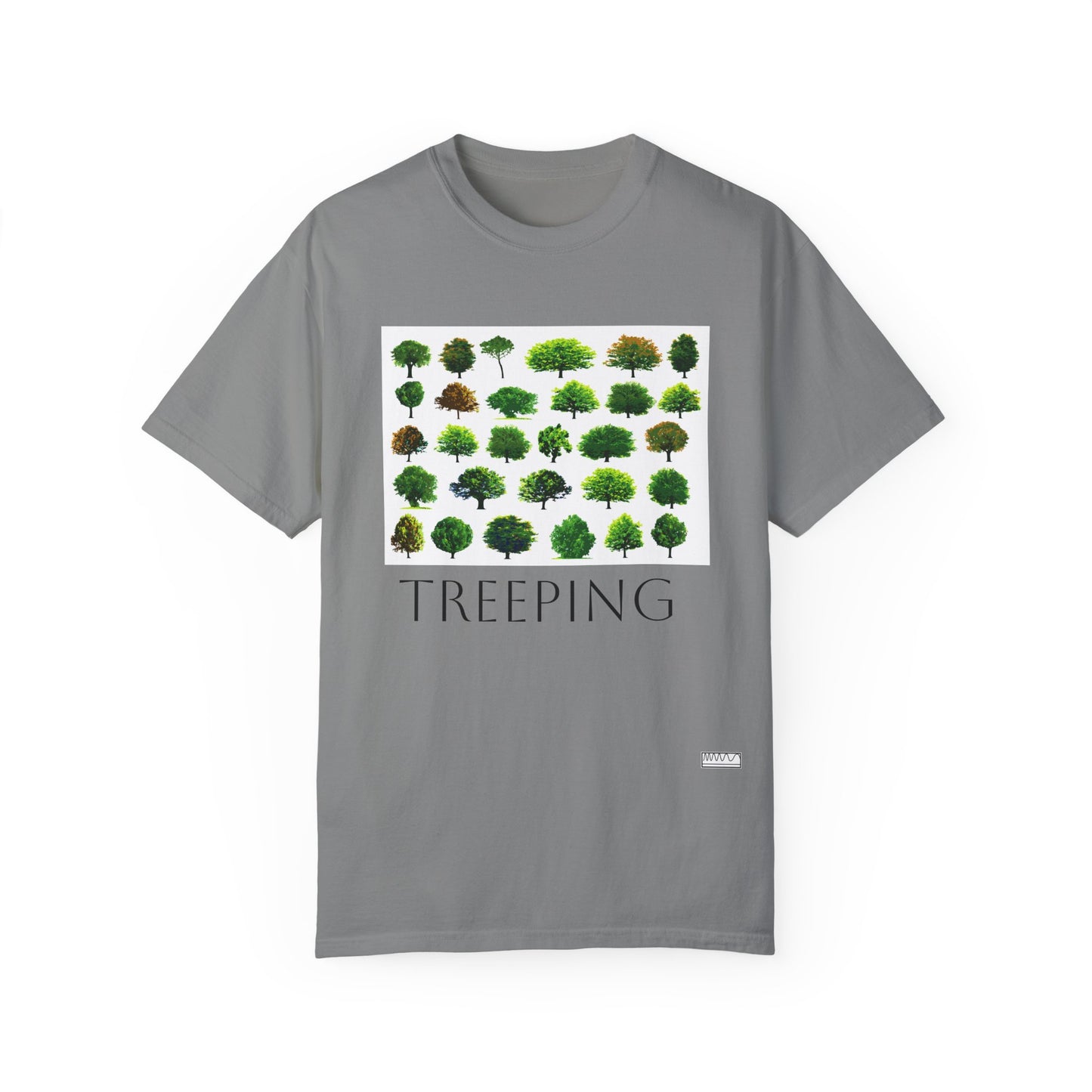 Unisex Cotton Treeping Tee, Sustainable Shirt