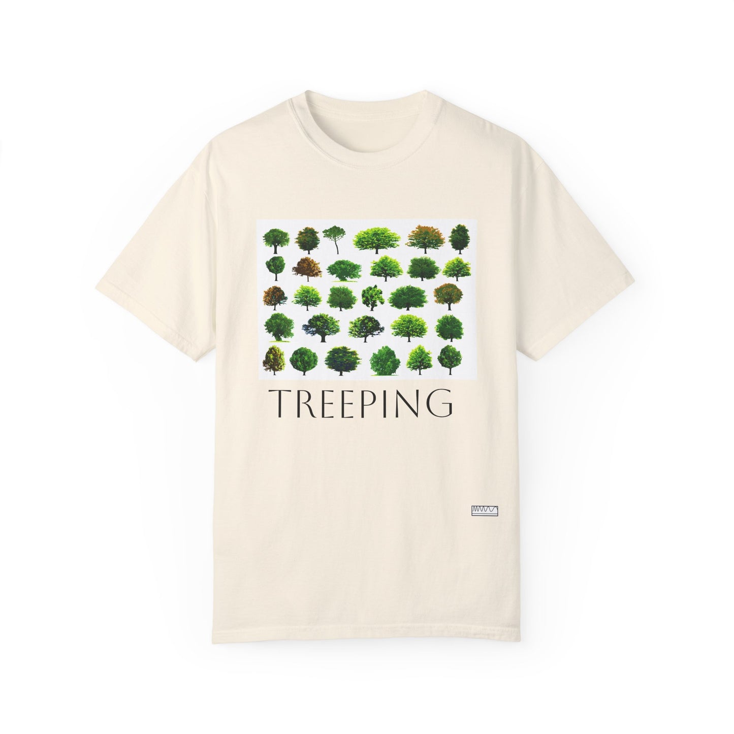 Unisex Cotton Treeping Tee, Sustainable Shirt