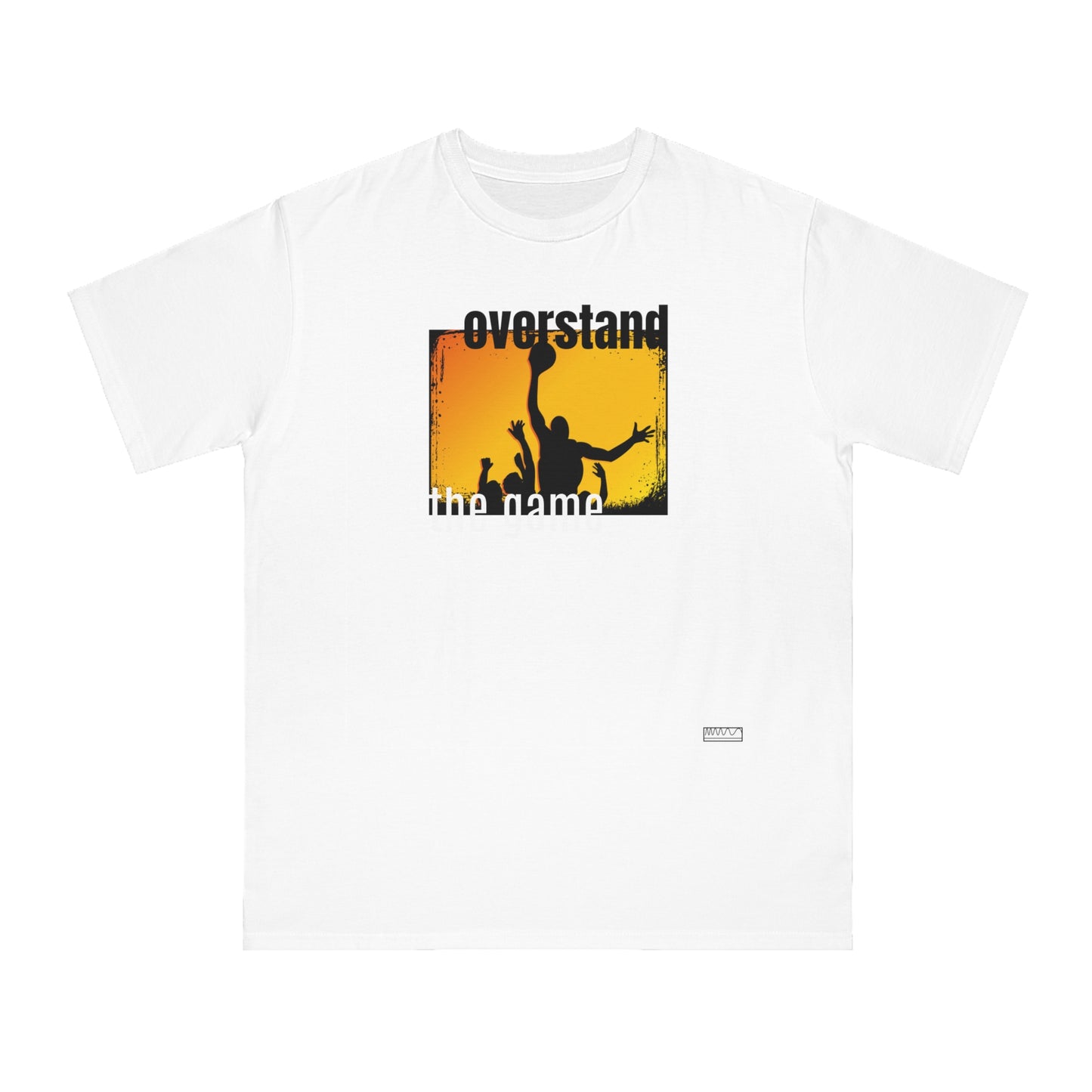 Unisex Cotton Overstand The Game Tee, Sustainable Sports Shirt