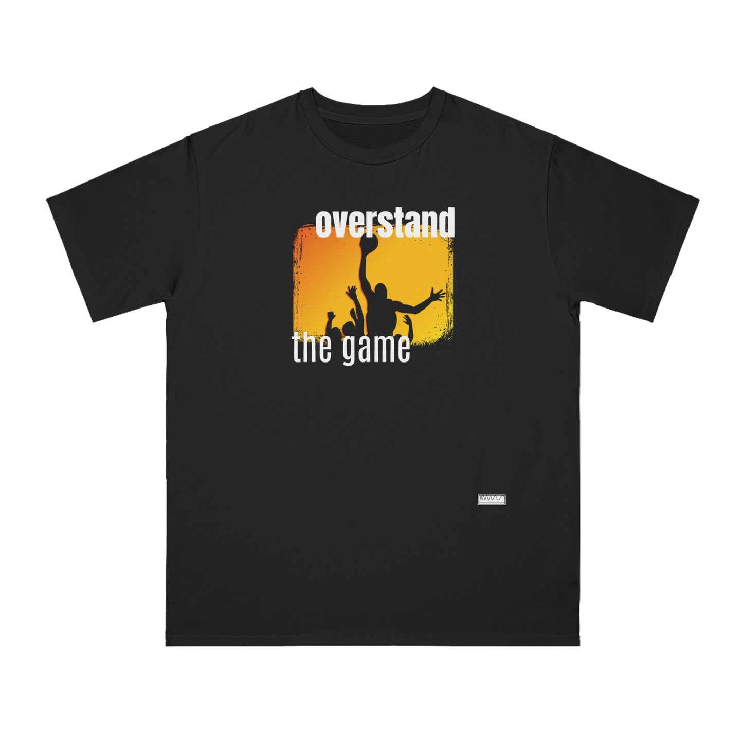 Unisex Cotton Overstand The Game Tee, Sustainable Sports Shirt