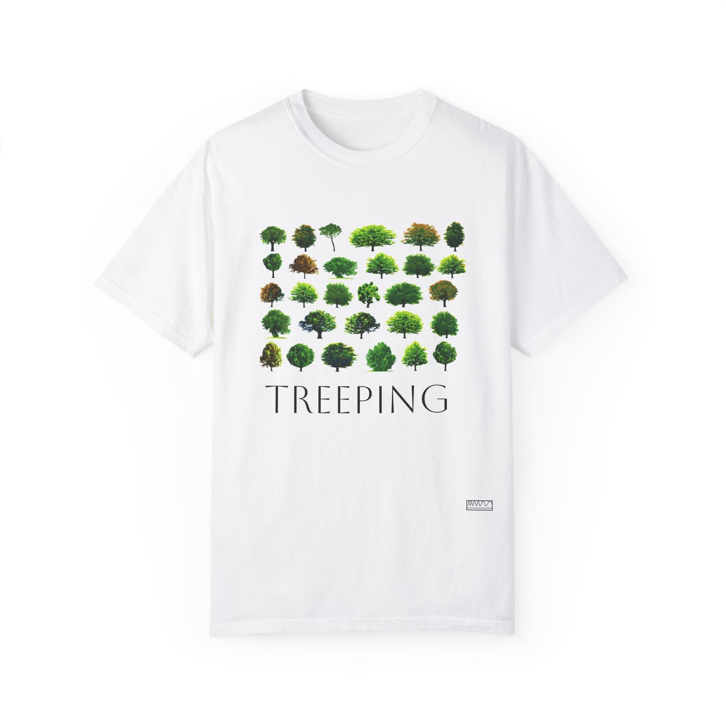 Unisex Cotton Treeping Tee, Sustainable Shirt