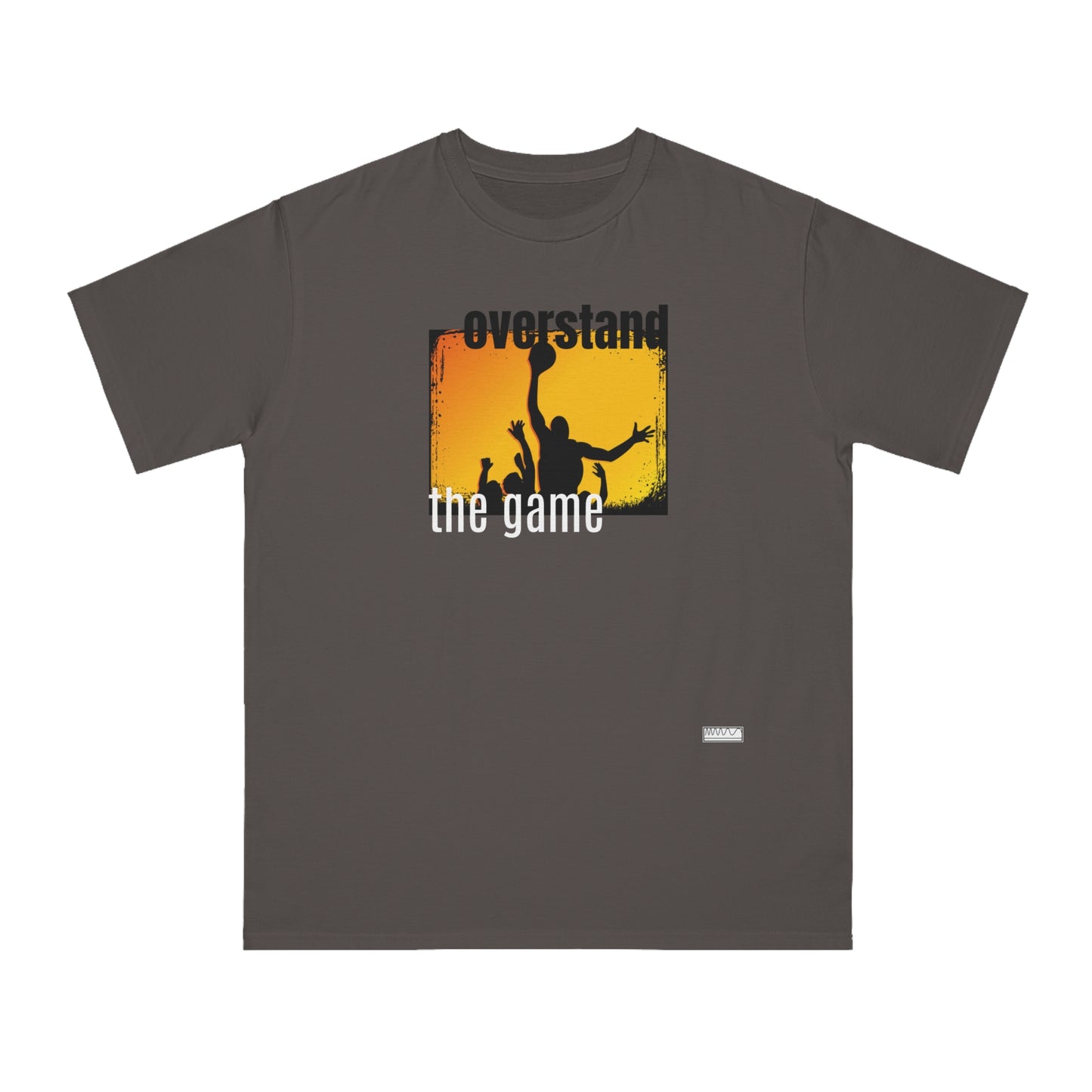 Unisex Cotton Overstand The Game Tee, Sustainable Sports Shirt