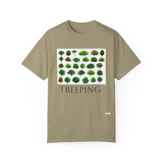 Unisex Cotton Treeping Tee, Sustainable Shirt